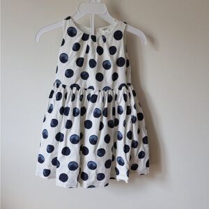 OshKosh B'gosh Navy Polka Dot Dress